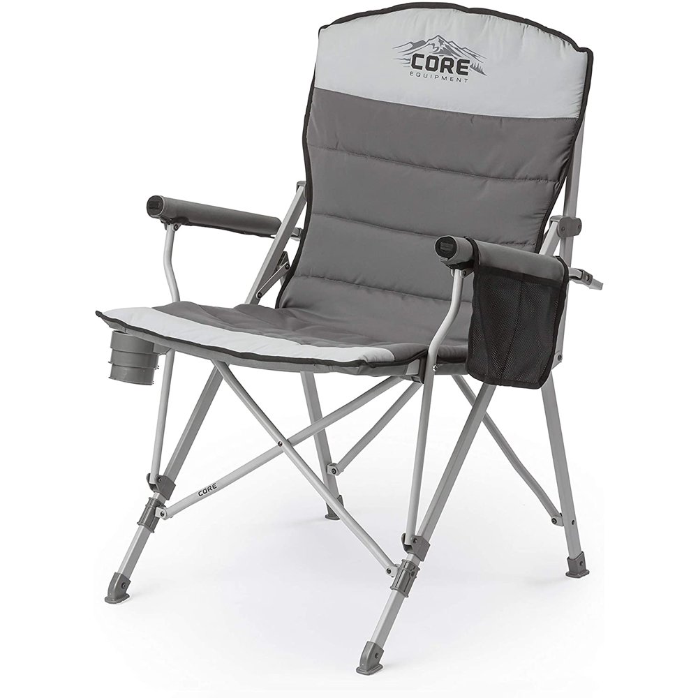 CORE Equipment Folding Padded Hard Arm Chair - Walmart.com - Walmart.com