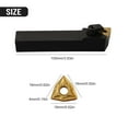 thumbnail image 5 of Mwlnr 1616H08 Turning Holder Tool + Wnmg080408-Cm Carbide Insert For Lathe Smile Home, 5 of 8