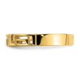 thumbnail image 4 of Auriga 14K Yellow Gold Cut-Out Greek Key Band for Women Size 7, 4 of 6