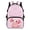 Cute Axolotl Heart Print, variant on POLERO Cute Bear Design Multi-Pocket Travel Ruckpack for School Daypack, Smooth Zipper Comfortable Polyester School Backpack