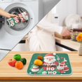 thumbnail image 3 of Yayeee Dish Drying Mat for Kitchen Counter 16" x 18" Microfiber Super Absorbent Coffee Decorative Pad, Cute Christmas Pattern, 3 of 9