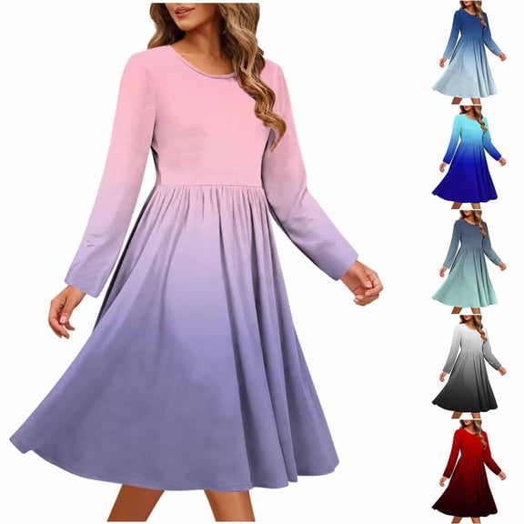 Hvyesh Cotton Linen Skirt for Women Smock Layered Tiered Maxi Skirt High Waisted A Line Flowy Skirts with Pockets