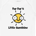 thumbnail image 4 of Inktastic Pap Pap's Little Sunshine Boys or Girls Baby Bodysuit, 4 of 5