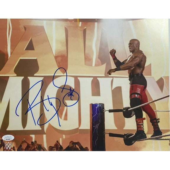 Bobby Lashley Signed Autographed 11x14 Photo JSA Authenticated #6