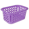 thumbnail image 3 of Shisuyan Panier d'Achats en Plastique Panier de Rangement de Supermarché Panier à Deux Poignées, 3 of 8