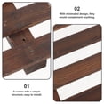 thumbnail image 5 of WRITWAA Wooden Wall Planter Ladder Set, Coffee Wood Plant Holder for Indoor and Outdoor Decor, 5 of 8