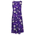 thumbnail image 4 of Casual Sleeveless Summer Dress for Women Beach A Line Swing Sundress Lightweight Vacation Dress, 4 of 5