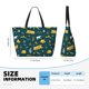 thumbnail image 4 of Fotbe Camping Bolsa de Viaje para Playa - Resistente al Agua, Bolsa Tote de Gran Capacidad y Ligera con 7 Bolsillos para Mujeres y Hombres, 4 of 7