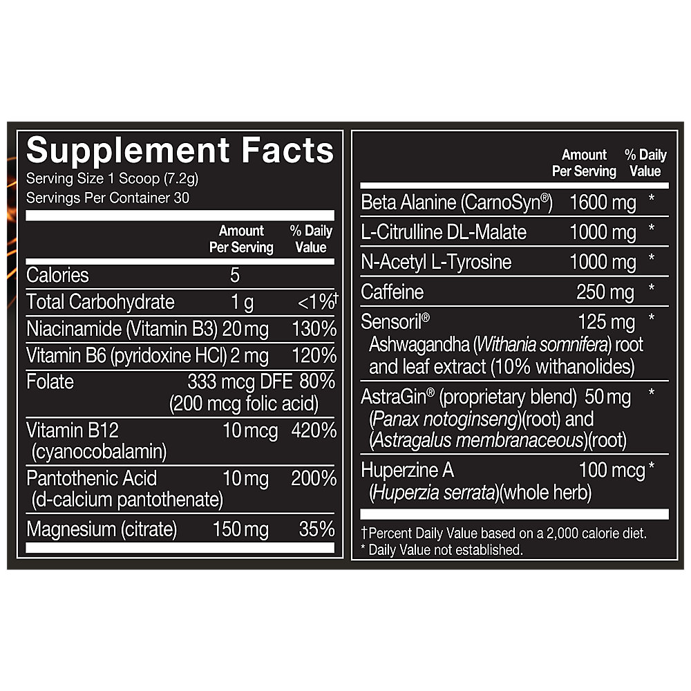 Bodytech Flash Point Pre Workout Concentrate For Energy Focus Stamina Watermelon 201 Grams Powder Walmart Com