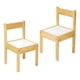 thumbnail image 1 of Sillas PARA Niños de Madera Shimy PARA Mesita Montessori 2 Piezas, 1 of 7