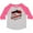 Heather and Hot Pink, variant on Inktastic My Grandma Loves Me with Cute Ladybugs Boys or Girls Toddler T-Shirt