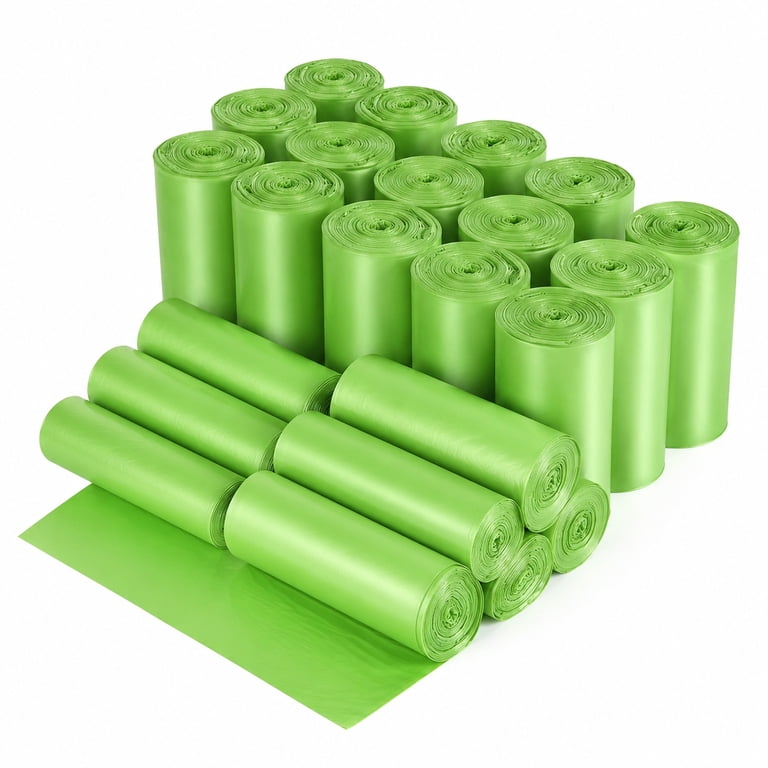 Ustris Compostable Small Trash Bags, 2.6 Gallon, 100 Count photo 5