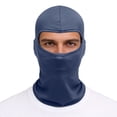 thumbnail image 3 of Domuza Ski Solid-Color Mask for man women, Balaclava Face Cover, Shiesty Mask UV Protector Lightweight for Motorcycle Snowboard Blue One Size, 3 of 3
