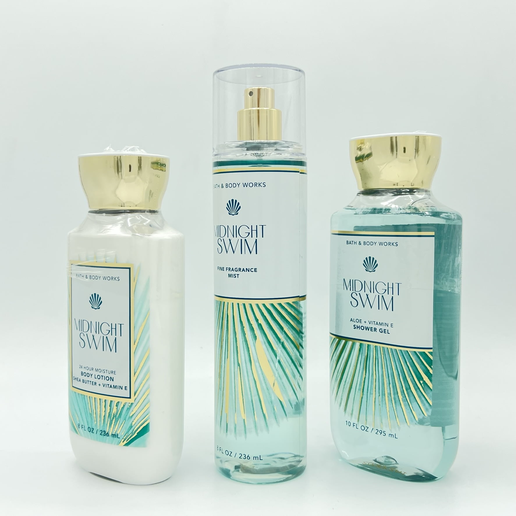 Bath and Body Works Midnight Swim 8oz Body Lotion, 8oz Fine