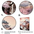 thumbnail image 3 of Designart "Silk Road China Art painting VII" Cityscapes Floater Framed Canvas Print, 3 of 7