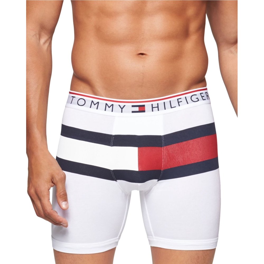 Tommy Hilfiger Tommy Hilfiger NEW White Mens Size Medium M Logo Boxer