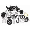 thumbnail image 1 of Holley Performance Accessory Drive Belt Kit 20-185BK For Use With GM LS Series Engines; Mid-Mount; Black; Aluminum, 1 of 5
