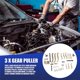 thumbnail image 4 of Gear Puller Set, 3inch 4inch 6inch 3 Jaw Puller Kit, 4 of 5