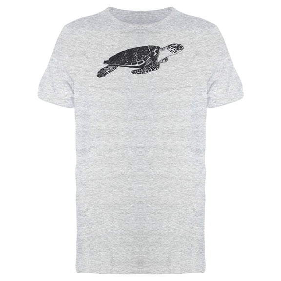 Sea Turtle B&W Tee Men's -Image by Shutterstock