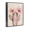 thumbnail image 3 of Stupell Industries Bohemian Pastel Cactus with Blooms Black Framed Giclee Art, 11 x 14, by Lettered and Lined, 3 of 8