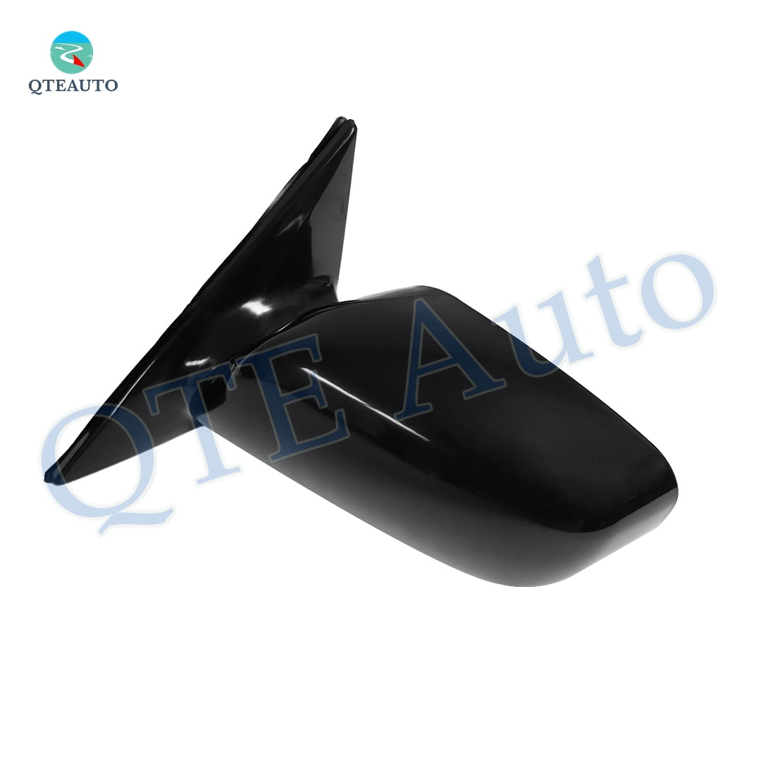 Left Driver Side Power Heated Nonfolding Usa Built View Mirror Chrome/Flat Black Smooth 5H5P For 2002-2006 Toyota Camry
