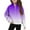 Purple 3, variant on UAMVSH Gradient Girls Boys Sweatshirts Trendy Half Zip Long Sleeve Stand Collar Fleece Pullover Tops with Thumb Holes Unisex Clothes(13-14Years,Red 3)