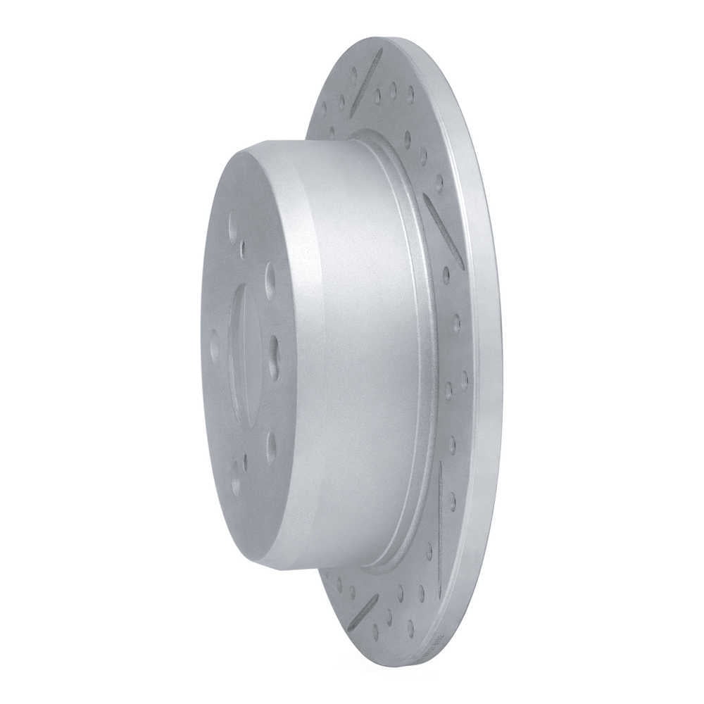 Dynamic Friction Company 830-76076L DFC Geoperformance Rotor - Drilled and Slotted
