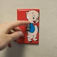 thumbnail image 3 of Looney Tunes Porky Pig Plastic Wall Decor Toggle Light Switch Plate Cover, 3 of 4