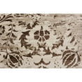 thumbnail image 5 of Unique Loom Rushmore Collection Area Rug - Jefferson (8' Square Chocolate Brown/Beige), 5 of 7