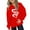 Red, variant on Eltusu Girls Valentines Hoodies, Heart Graphic Long Sleeve Fashion Loose Fit Pullover Sweatshirts Red Size 3-14 T