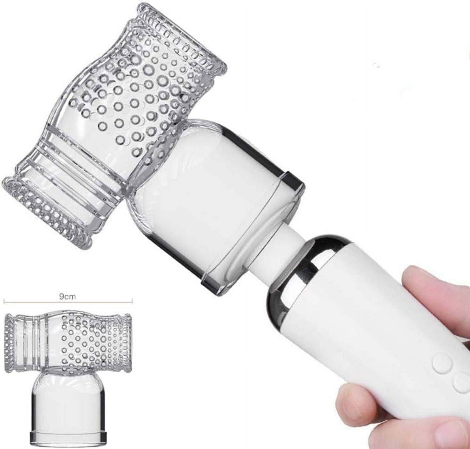 3Pcs Electrit Back Massage Gun Attachments Accessories Handheld Massager Silicone Material Magi