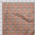 thumbnail image 4 of oneOone Velvet Pink Fabric Abstract Quilting Supplies Print Sewing Fabric By The Yard 58 Inch Wide, 4 of 5