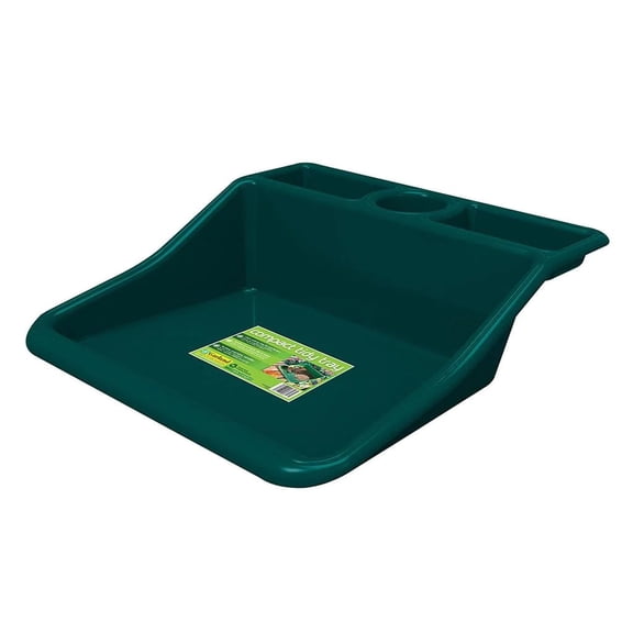 Compact Garden Tidy Tray Green 19"L x 19.5"W x 6"H