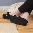 thumbnail image 3 of BambooMN Adult Female Soft Warm Cozy Slippers Non-Slip Lined Socks, Assortment H, Medium 2 Pairs, 3 of 7