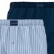 thumbnail image 3 of TOM TAILOR Men's Web Boxer Shorts, 4-pack - Puro algodón, Westside C, a cuadros Azul oscuro/Azul claro/Blanco XL (X-Large), 3 of 3