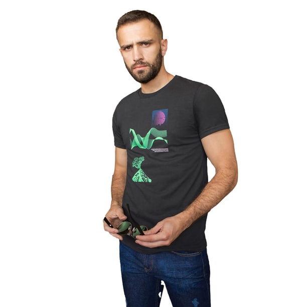 PLAYERA GIULIO negro Chica