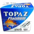 thumbnail image 1 of 50 Topaz Platinum Shaving Blades, 1 of 3