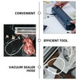 Goilinor 2pcs Food Sealing Saving Adapter Vacuum Sealer Hose