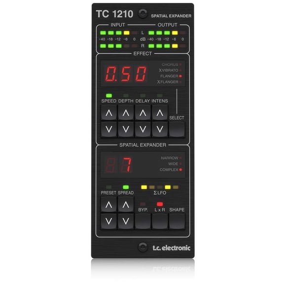 Expansor espacial TC1210-DT de interfaz audio MIDI TC Electronic