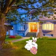 thumbnail image 4 of Easter Yard Signs Easter Bunny Outdoor Sign With Stakes Bunny Egg Garden Sign Plastic Rabbit Lawn Decorations For Outdoors Garden Yard Hunt Game Props, 4 of 4