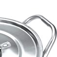 thumbnail image 3 of Alpine Cuisine 16.5 Quart Stainless Steel Stock Pot with Lid and Handles, 3 of 6