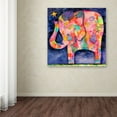 thumbnail image 2 of Trademark Fine Art 'All Within Reach Elephant' Canvas Art by Wyanne, 2 of 3