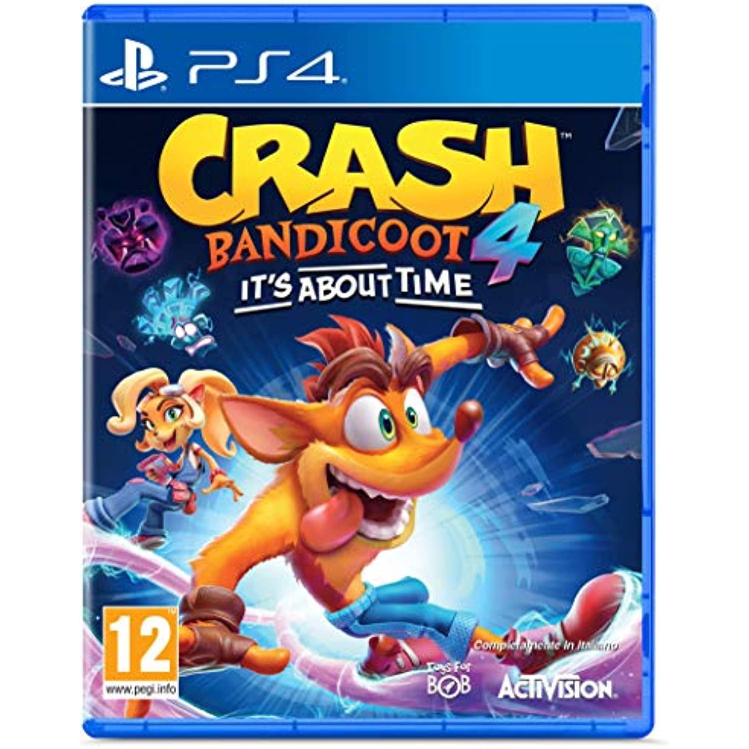 Bundle Crash Team Racing CTR Nitro Fueled + Figurine Jeu Vidéo PS4 Playstation 4 - Jeux vidéo