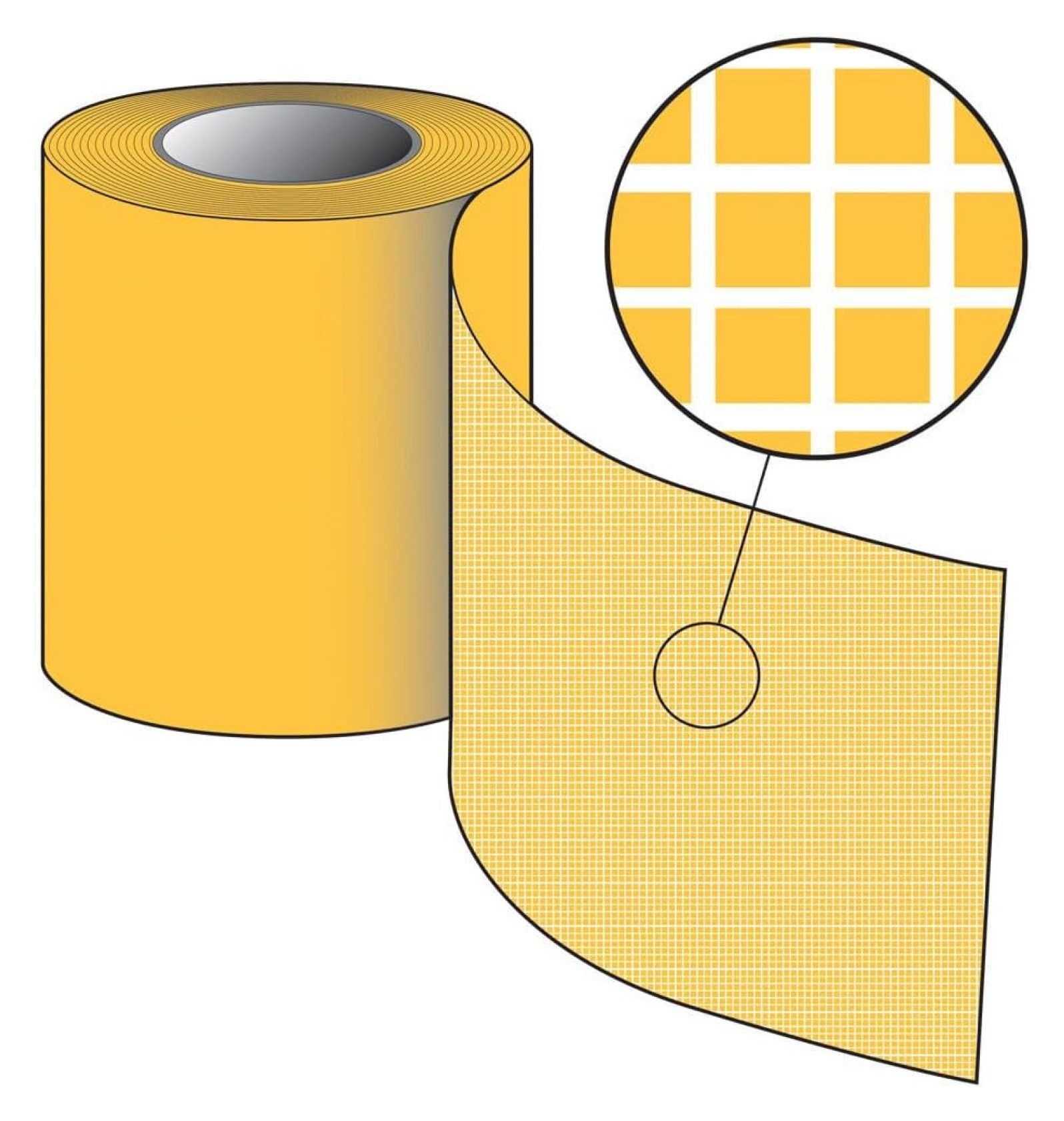 Itty-Bitty Dots, Double Sided Permanent Transfer Tape, (54 yards) 150mm (6") - Large Multi