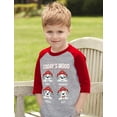 thumbnail image 4 of Paw Patrol Shirt Toddler Kids Chase Marshall Rubble Skye Nickelodeon Raglan Tee Marshall Red 5/6, 4 of 5