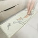 thumbnail image 4 of Fiudx Alfombra de Baño de Microfibra Suave, Antideslizante, Absorbente E Impermeable, de Secado Rápido, Ideal para Decoración Moderna Del Hogar, Fácil de Limpiar, Lavable a Máquina, 40 X 119 Cm., 4 of 6