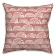 thumbnail image 2 of Creative Products Semi Circles Pink 16 x 16 Indoor / Outdoor Pillow, 2 of 2