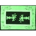 thumbnail image 1 of Ahgly Company Indoor Rectangle Oriental Emerald Green Asian Inspired Area Rugs, 2' x 4', 1 of 4