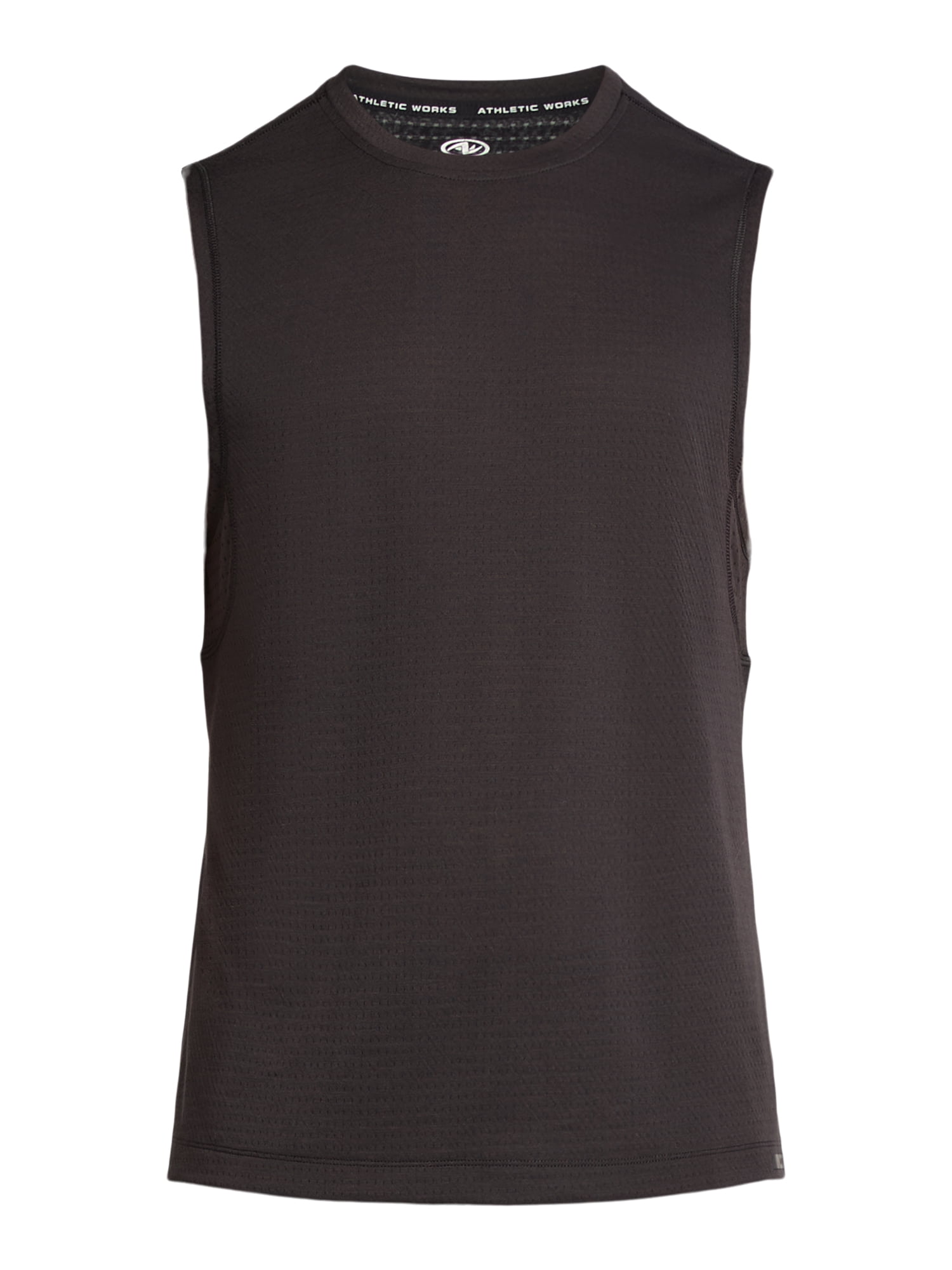 Athletic Works Men's and Big Men's Mixed Media Tank Top, Sizes XS-5XL