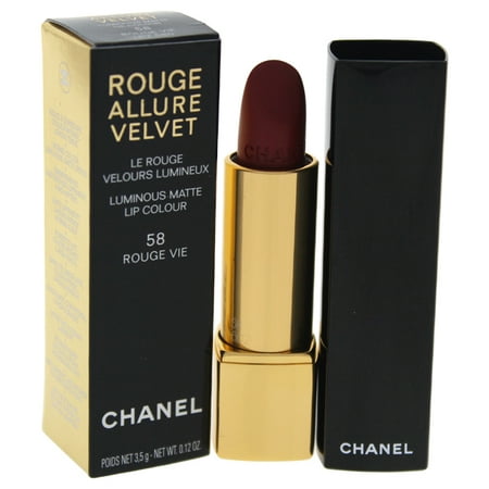 Chanel Rouge Allure Velvet Luminous Matte Lip Colour - # 58 Rouge Vie 0.12 oz